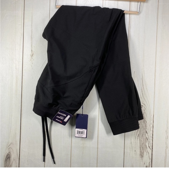 Birddogs Jogger Pants Mens Medium Black Unlined Performance NWT Retail: $118